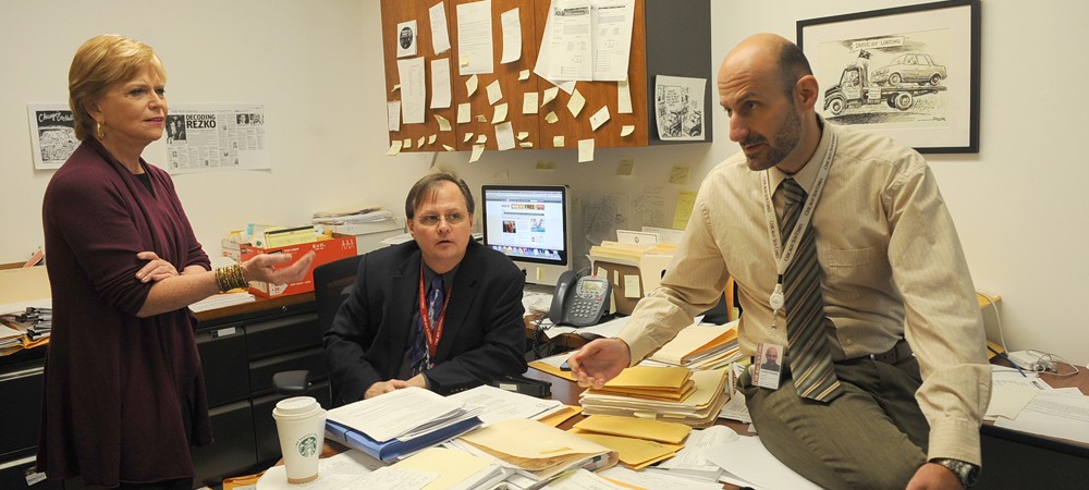 Reporters Carol Marin, Tim Novak and Chris Fusco.  |  Sun-Times Media