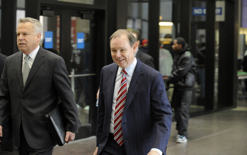 Special prosecutor Dan K. Webb arrives at Leighton Criminal Courts Building for arraignment of Richard J. "R.J." Vanecko on involuntary manslaughters charges in death of David Koschman Monday, December 10, 2012. |  Sun-Times Media