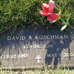David Koschman's grave at Memorial Gardens Cemetery in Arlington Heights.  |  Sun-Times Media