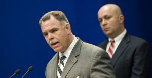 Constantine 'Dean' Andrews, right, with then-Supt. Garry McCarthy. | Rich Hein~Sun-Times file photo