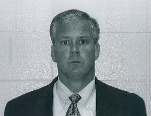 Mug shot of Lt. Denis P. Walsh following his arrest in August 2004 in Michigan on a felony charge of criminal sexual conduct. Kalamazoo Township police